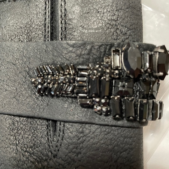 Vera Wang Lavendar jeweled moto boots 5.5M  (35.5 EU) - Picture 13 of 13